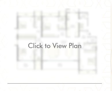 Qualcon Land's End 1 BHK floor plan — 550+ sq.ft. carpet area apartment